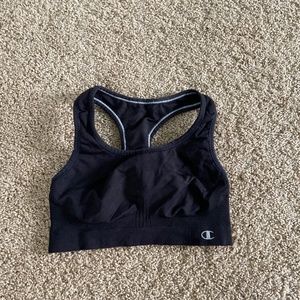Small black Champion sports bra
